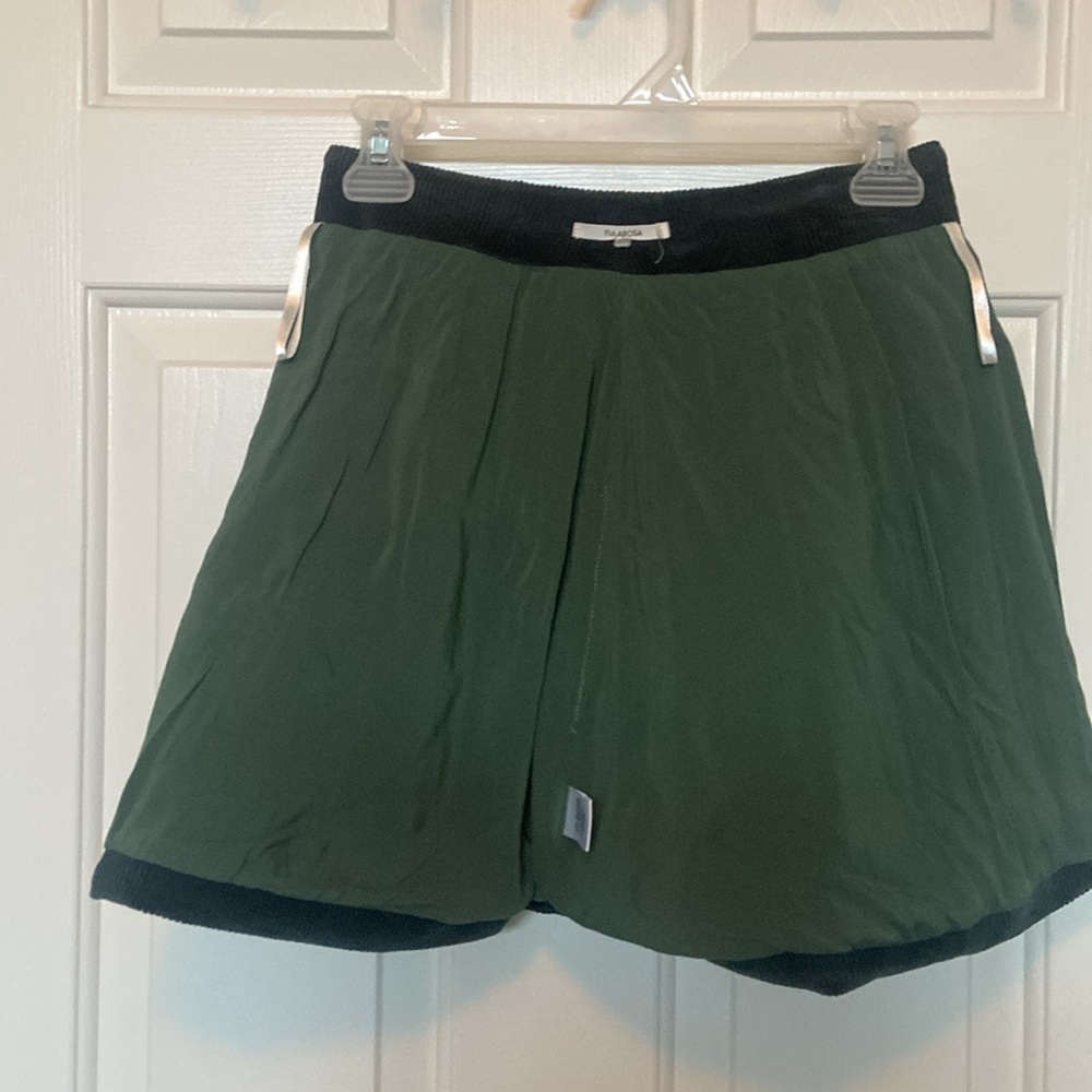 TULAROSA corduroy green skirt size small - Picture 10 of 12